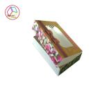 Custom Product Packaging Boxes With PVC Window CMYK Offset Printing