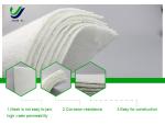 100g-800g/M2 Staple Fiber Geotextile With High Water Permeability Drainage