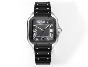 Sophisticated Leather Strap Wrist Watch With Black Strap 3 ATM Water Resistance