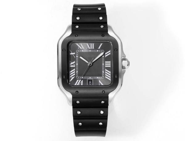 Quality Sophisticated Leather Strap Wrist Watch With Black Strap 3 ATM Water Resistance for sale