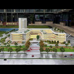 China 1/60 Metal Miniature Architectural Models House BASIS International School on sale
