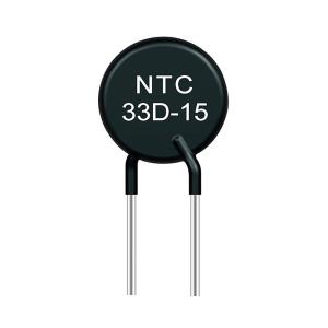 33D15 NTC Thermistor , ODM Negative Temperature Coefficient Resistor
