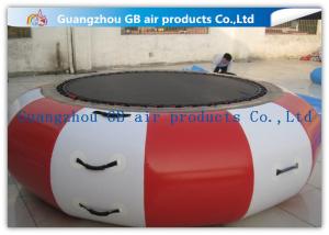 Buy cheap Interesting Round Inflatable Water Game , Inflatable Trampoline For Water Jumping product