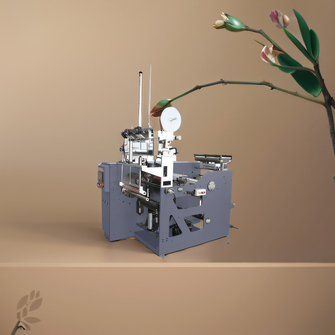 SZ-B Semi Auto slitting and rewinding machine turret slitter non-glue labeling function glueless glue free