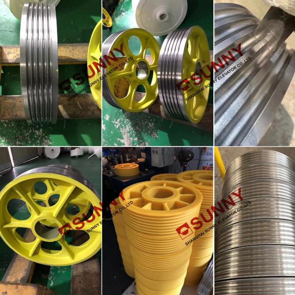 Mc Nylon Passenger Lift Elevator Diverter Pulley Elevator Parts
