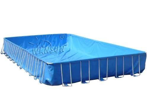 Quality Framed Blow Up Swimming Pools , Waterproof PVC Inflatable Swimming Pool for sale