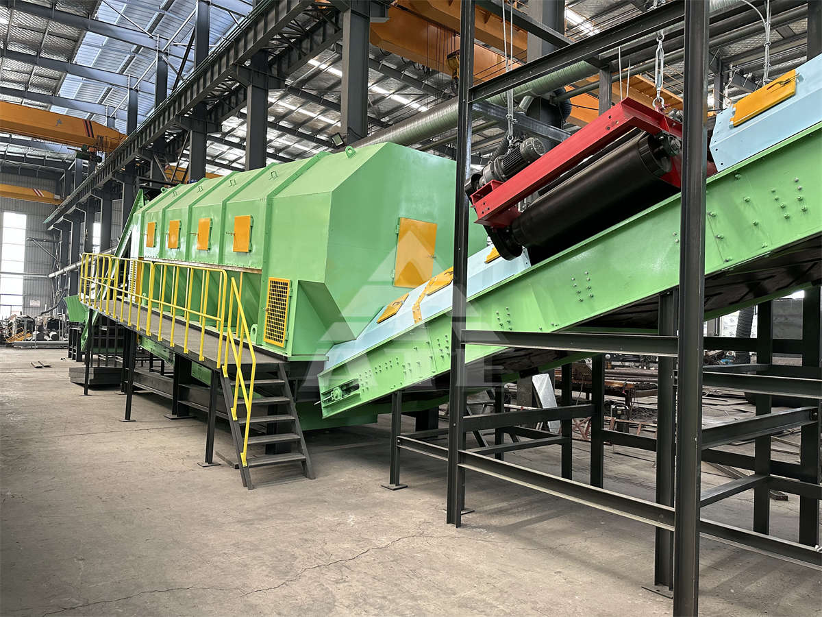 Urban Garbage Sorting Equipment Drum Trommel Screening Machine Waste Sorting Line for Recycling