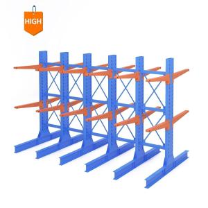 Buy cheap Customized Steel Profile Storage Rack for Tailor Made Double Side Cantilever Racking product