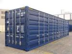 Fully Side Opening Shipping Container Easy Loading With Customized Color