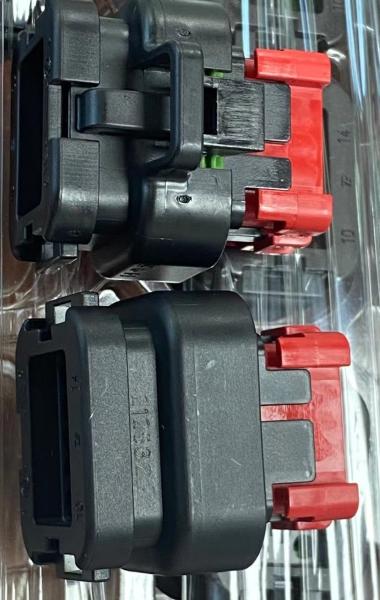 Quality 776273-1 TYCO AMPSEAL 14 Rectangular Connectors Housings Plug Black terminal block connector for sale