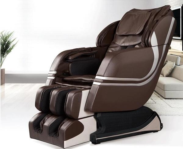 Quality Real Relax Zero Gravity Swivel Leather Recliner Massage Chairs FCC HD811 ODM for sale