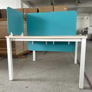 Buy cheap Wooden Single Office Space Modular Desktop Workstation With Desktop Partition product