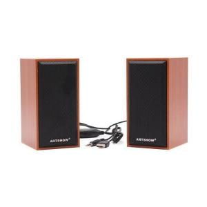 Portable USB 2.0 Desktop Hifi Bookshelf Speakers With Subwoofer Multimedia