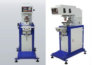 Plastic Bottle Cap Automatic Single Pad Printing Equipment With Two Head