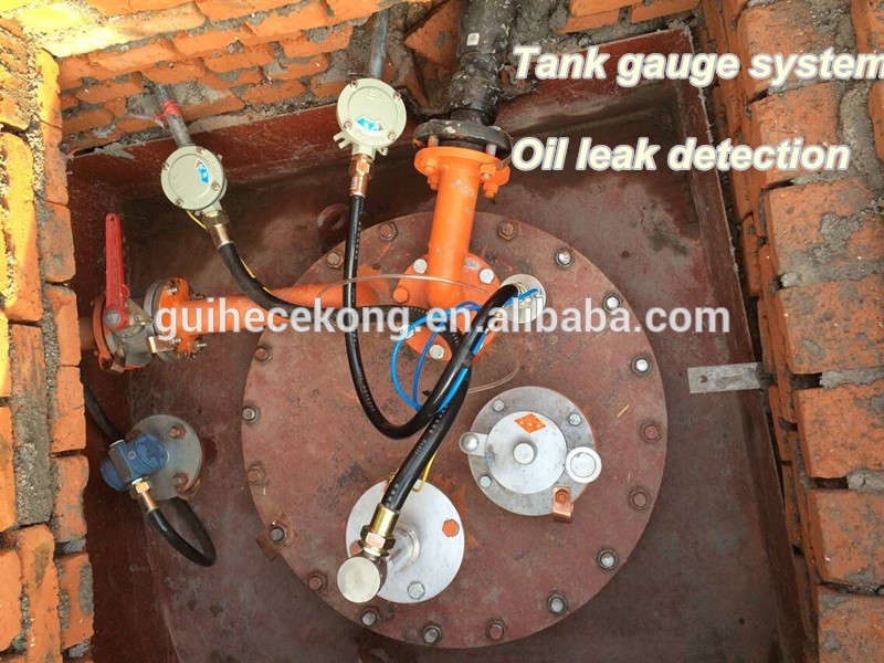 Total station fuel gasoline tanks level remote controller /peterol automatic level gauge sensor samrt controller