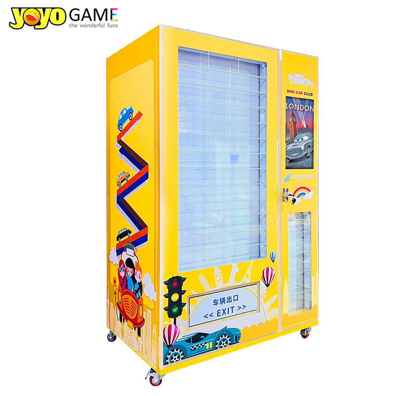 Mini Car Mode Automatic Vending Machine For Small Businesses Custom Vending Machine With Card Reader