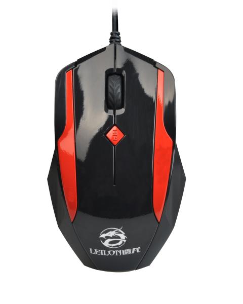 Quality Blue LED Computer Gaming Mouse , Wired 4 Button Gaming Mouse for sale