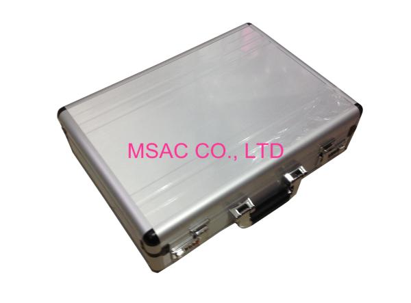 Quality Waterproof Small Aluminium Briefcase , Men Black Aluminum Briefcase Light Weight for sale
