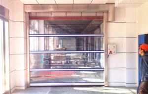 Transparent High Performance High Speed Door Industrial Roll Up Door For Workshop