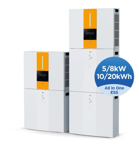 Quality Inverter And Battery Solar Energy Storage System With 2 Mppt for sale