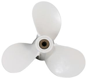 Professional 3 Blade Boat Propeller 15 Spline With Right Rotation