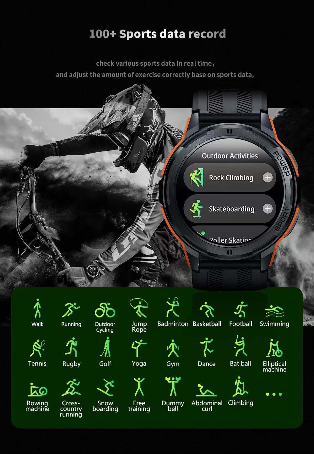 Custom Men Smart Watch C25 1ATM Waterproof And Dustproof Supports Sdk Api Project