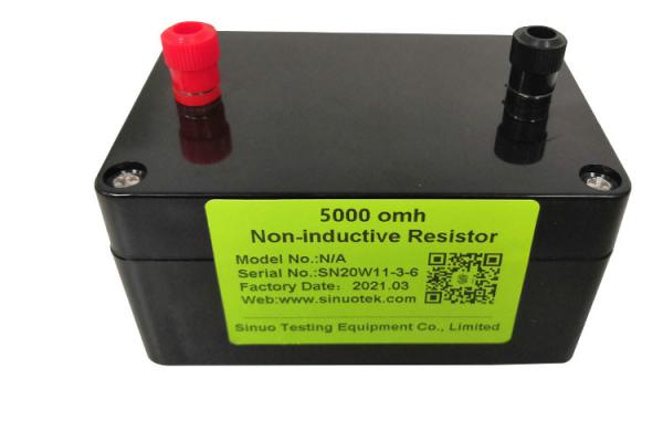 IEC 62368-1 Clause 5.4.11 Annex H 5000 Ω Non - Inductive Resistor