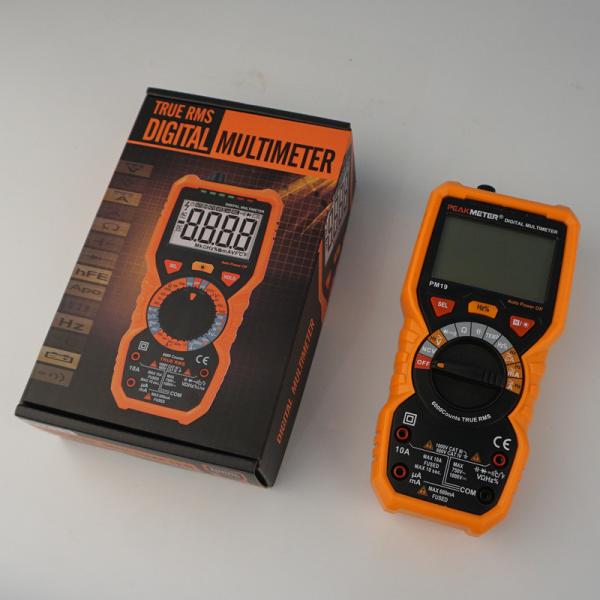 Hand - Held Digital Multimeter With Auto Range And True Virtual Value AC DC Voltage Current