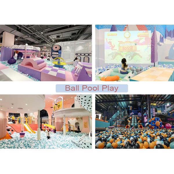 4m Height Commercial Soft Play Equipment Indoor Kids Toys Jumping For Shopping Mall