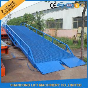 Buy cheap 8T mobile dock leveler Warehouse Hydraulic Container Loading Ramps with CE product