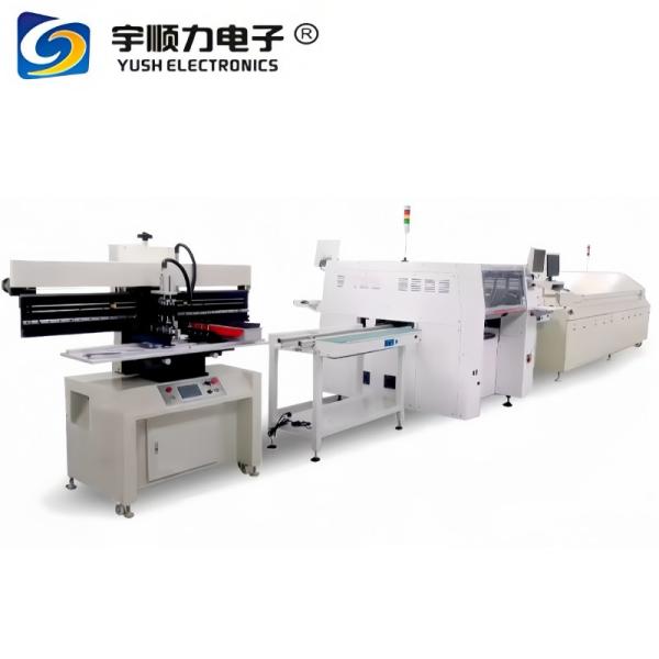 High Speed Semi Auto SMT PCB Assembly Production Line Can Satisfy Batch Of PCB