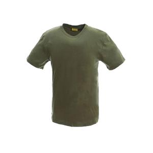 Buy cheap Army green tactical wear 100% cotton T shirt military cotton fabric round neck shirt knitted men shirt product