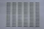 Buy cheap 58kHz EAS soft labels With 2PCS of Resonators product
