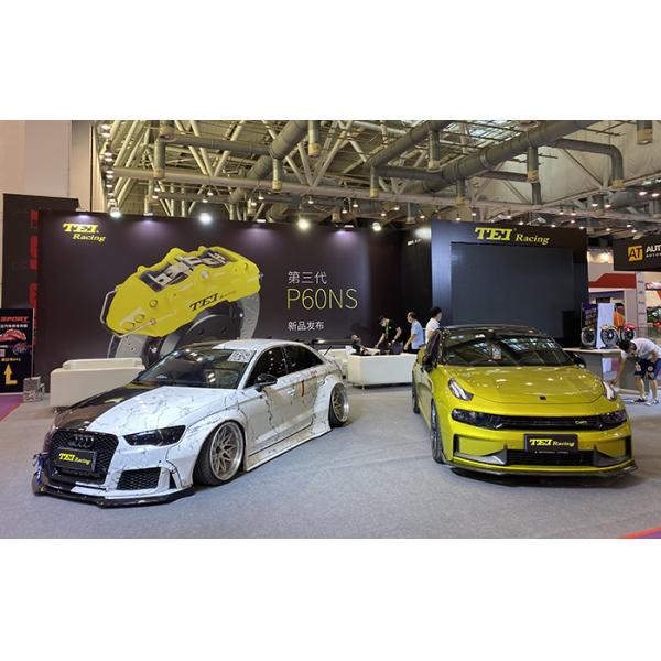 Nissan TEANA installed Big Brake Kits 4 Piston Forged Calipers With Needed Hardware P40NS