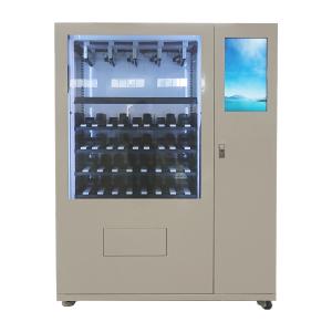 China Multi Languages Healthy Food Vending Machine For Nutrition Salad / Cupcake on sale