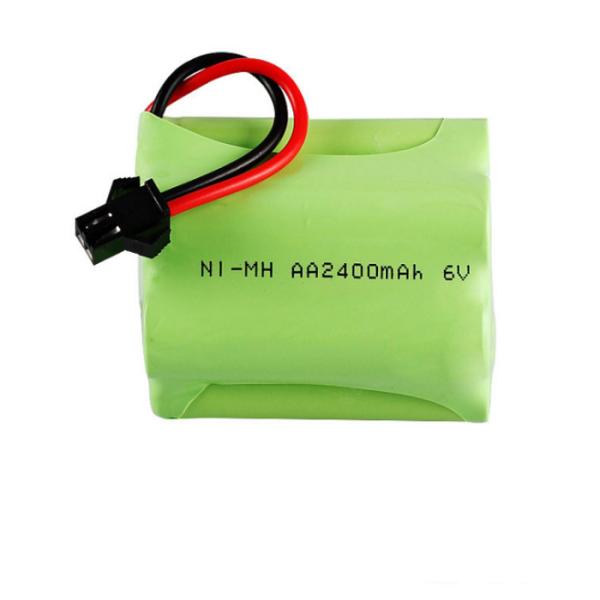 Quality 5 Cell 6V Nimh Rechargeable Battery Pack 2400mAh Apply To Emergency Light for sale