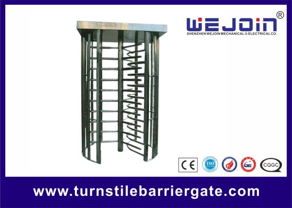 Pedestrian Security Gates Automatic Turnstile Full Height Turnstile With Memory