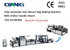 Buy cheap Eco Bag Automatic Non Woven Bag Making Machine For Carry / Shopping Bag product