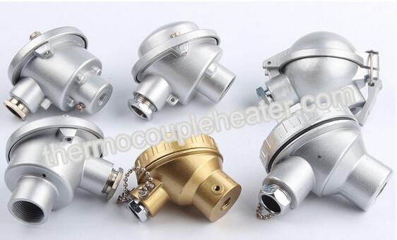 Quality Industrial Usage Aluminum Alloy Thermocouple Connection Head In Different Type for sale