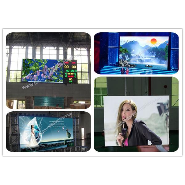 Hanging P5.95 Indoor Full Color Led Display Rgb With Nova Control System