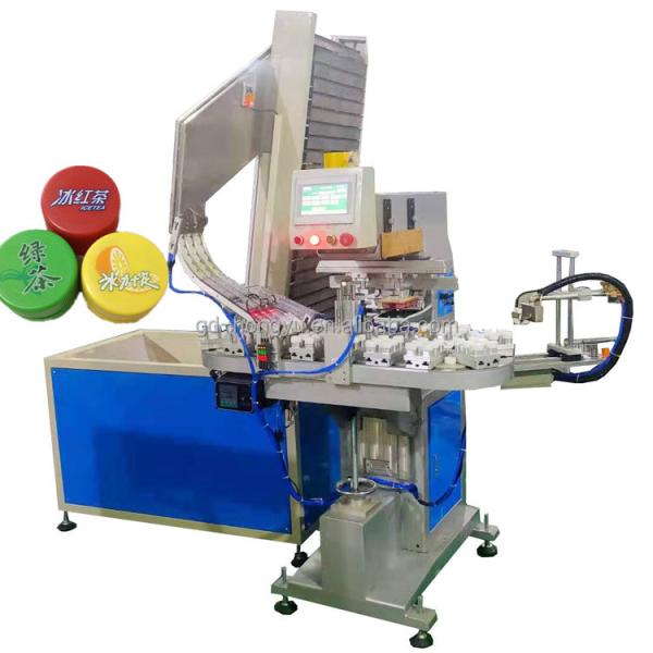Quality PLC Control Electric Pad Printer 220V 500W Multi Color Pad Printing Machine for sale