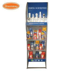 China Shop Rack LED Light Bulb Store Display Shelves for Retail Stores on sale