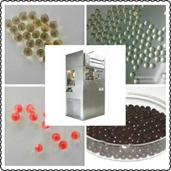 3mm Mini ball Seamless Softgel Machine , Gelatin Encapsulation Machine With Plusant Cutting