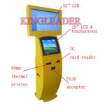 TFT LCD Touch Screen Kiosk With Camera Card Reader Thermal Printer