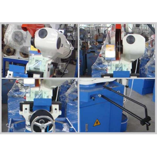 Hydraulic Driving Semi Automatic Pipe Cutting Machine Precision Cutting