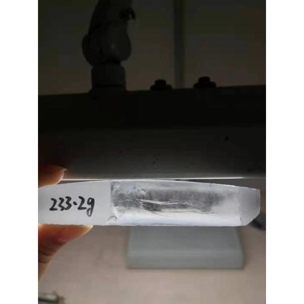 Undoped transparent silicon carbide sic crystal Optical Lens with hardness 9.2