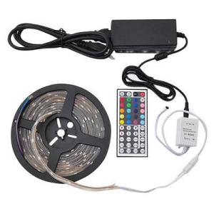 Buy cheap 5M 5050 RGB LED Light Strip+ 44 Key Controller/Remote+LED Power Adaptor product