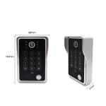 RFID Card Unlocking Video Intercom Door Phone Door bell with Keypad codes for