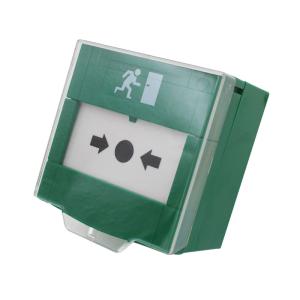 Buy cheap 709G3 DPDT Resettable Green Emergency Call Point,With International Graphics product