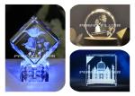 Non Touch Style 3d Laser Engraving System Transparent Material Application